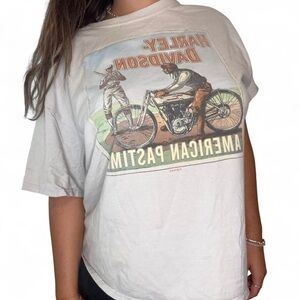 Vintage Harley Davidson Graphic T-Shirt